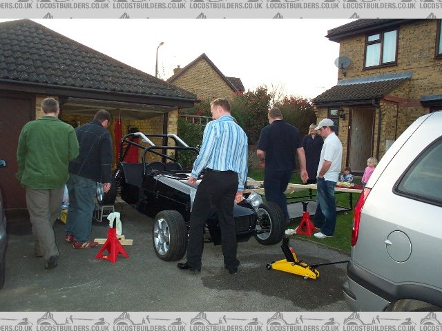 Getting it off the stand 3